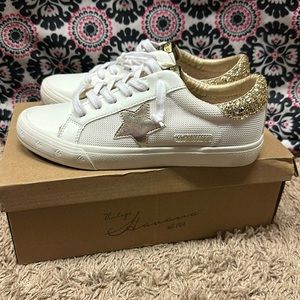 Vintage Havana shoes gold 7.5